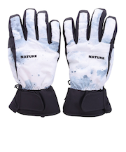 エアボーン（ARBN）スノーグローブ NATURE LIMITED 五指グローブ AB33WG1376 WHBK
