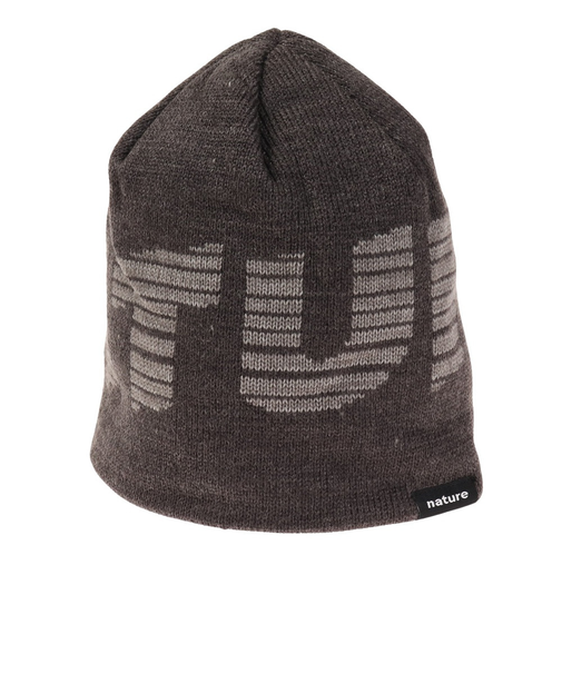 エアボーン（ARBN）帽子 ビーニー BIG ロゴ ニットキャップ グレー AB33WC1384 GRY