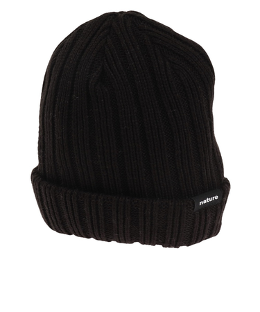 エアボーン（ARBN）帽子 ニット帽 ビーニー NATURE AB33WC1385 BLK