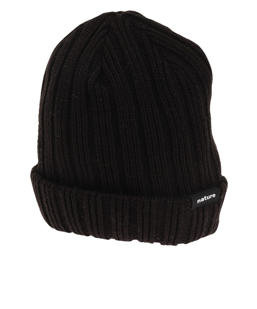 エアボーン（ARBN）帽子 ニット帽 ビーニー NATURE AB33WC1385 BLK