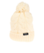 エアボーン（ARBN）帽子 ニット帽 ポンポン NATURE POM ニットキャップ ホワイト AB33WC1389 WHT