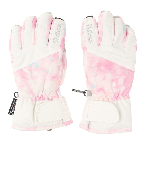 エアボーン(ARBN)グローブ ジュニア 子供 スキー スノーボード スノボ NATURE 五指グローブ AB33WG1382 PNK ピンク