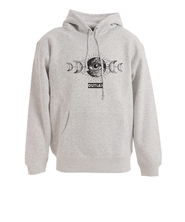 パーカー スノーボード スノボ スウェットパーカー 裏起毛 アッシュ OLA2201ASHEY