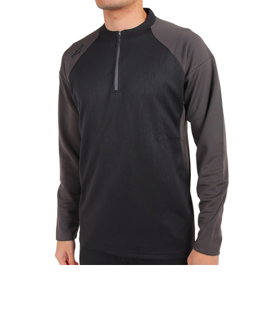 デュアリグ(DUARIG)サッカーウェア 防泥スリムフィットハーフジップシャツ 2S8203-SCWR-741UK DGRY