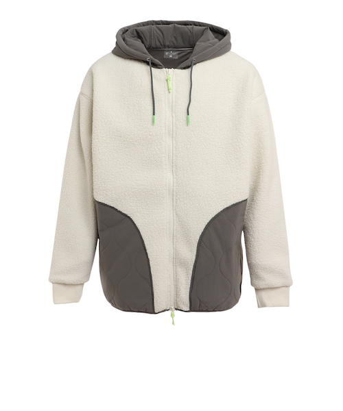 ウィッテム（HUITIEME）ボアフリース フルジップパーカー 191-57011