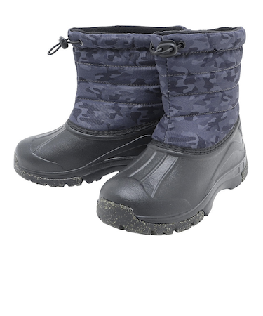 ジュニア スノーブーツ 805ST1MS47050065 GRY ウィンターシューズ 雪遊び 雪道 通園 登校