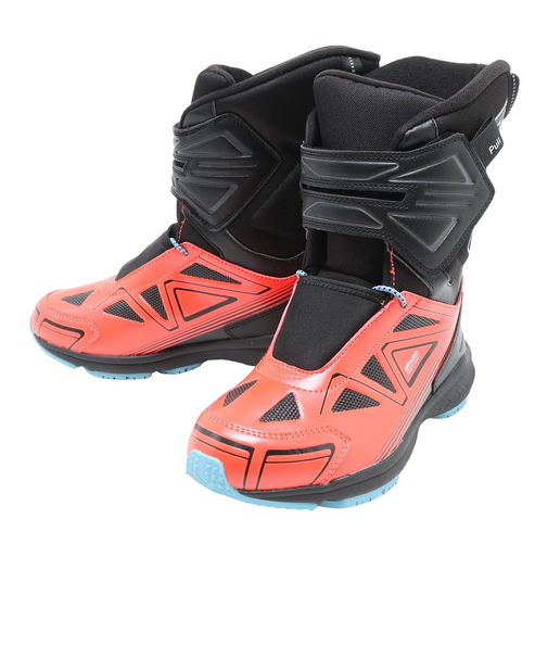 スノーブーツ ガオスピードTG BOOTS 赤 あか アカ レッド ブラック 2F0006-SHTR-805MS RED ベルト付き マジックテープ 防水