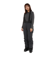 スキーウェア ビブパンツ LALA ジャストアジャストパンツ ST22FW0022 CHA 防水 撥水 吸湿発熱
