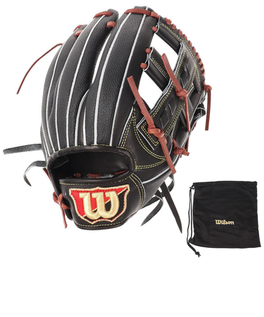 ウイルソン（Wilson）硬式用グラブ 内野手用 野球グローブ Wilson staff DUAL D5型 WBW101056