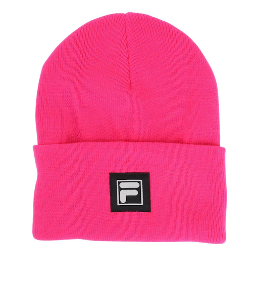 フィラ（FILA）ニット帽 フィラニットワッチ 12731300615980 防寒 フリーサイズ ピンク