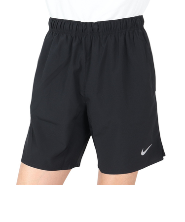 ナイキ（NIKE）パンツ 短パン ランニング 速乾 ブラック 黒 ドライフィット チャレンジャー 7U DV9345-010 7インチ ショートパンツ ハーフ…