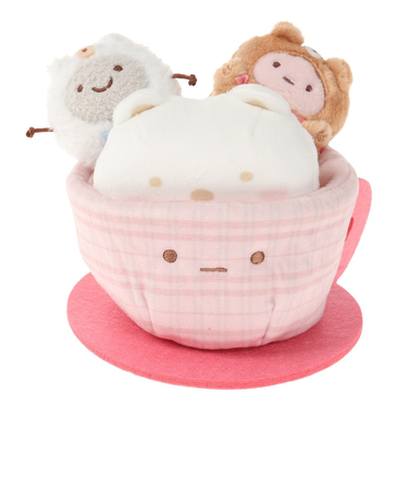 シーンぬいぐるみ カップ&ソーサー おうちでくまカフェ MF87801