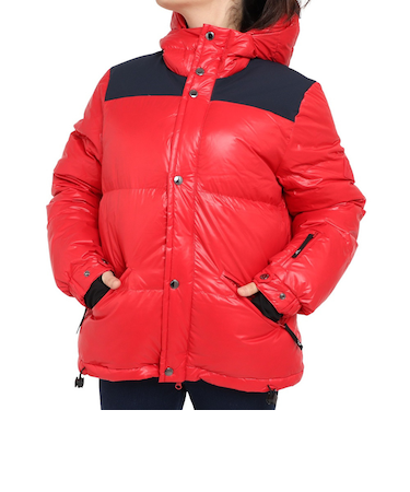 J.LINDEBERGアウター ダウンジャケット スキー ウェア 防寒 防風 レッド SOLAR DOWN SKI JACKET 074-57116-063