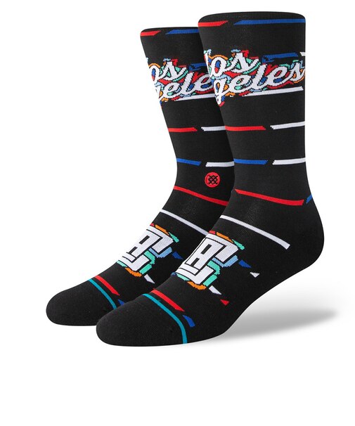 スタンス（STANCE）バスケットボール ソックス LAC CE 2023 A545D22LAC BLK