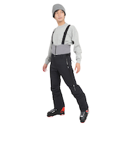 J.LINDEBERGスキーウェア パンツ ビブ ブラック OMNIA スキーパンツ 074-77018-019
