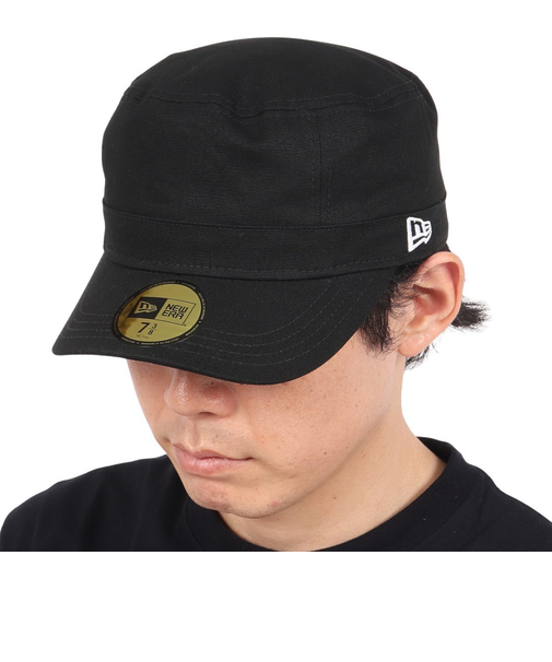 ニューエラ（NEW ERA）帽子 WM-01 ダックコットン ブラック ホワイトフラッグ 13561912