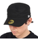 ニューエラ（NEW ERA）帽子 WM-01 ダックコットン ブラック ホワイトフラッグ 13561912