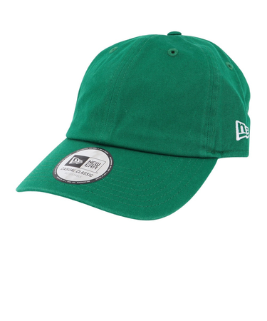 ニューエラ（NEW ERA）カジュアルクラシック ベーシック グリーン × ホワイト 13562025 帽子
