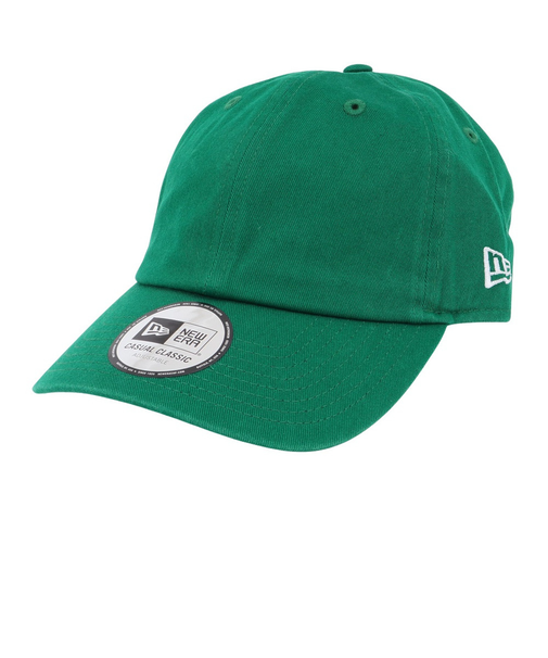 ニューエラ（NEW ERA）カジュアルクラシック ベーシック グリーン × ホワイト 13562025 帽子