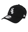 ニューエラ（NEW ERA）帽子 9TWENTY クロスストラップ ウォッシュドコットン シカゴ・ホワイトソックス ブラック × ホワイト 13562191 …