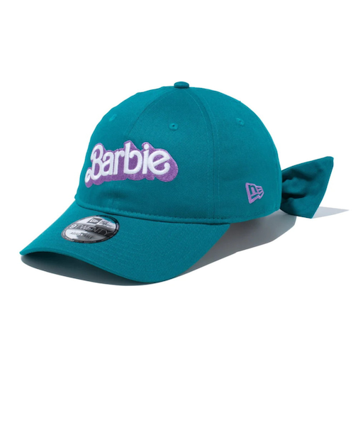 ニューエラ（NEW ERA）キャップ 9TWENTY Barbie バービー ロゴ リボンストラップ アクア 13328485