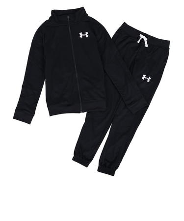 アンダーアーマー（UNDER ARMOUR）ジャージ上下セット 裏起毛 保温速乾 1363290 001 ブラック 黒