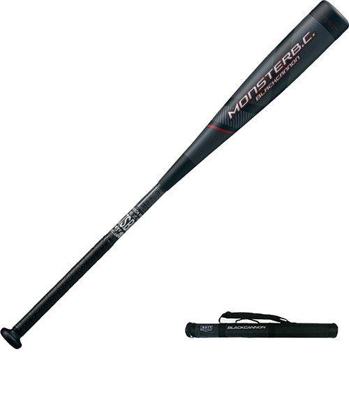 ゼット（ZETT）野球 軟式用 バット モンスターブラックキャノン 84cm