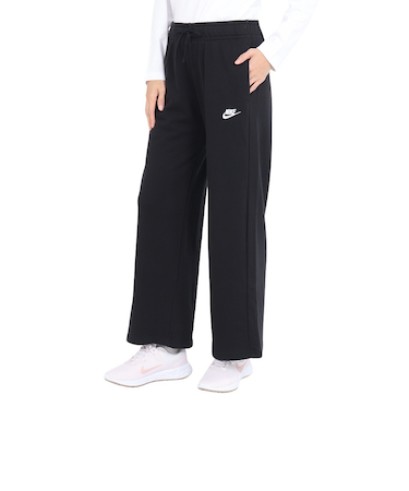 ナイキ（NIKE）パンツ ワイドパンツ ウィメンズ 黒 NSW クラブ フリース MR FB2728-010 スポーツウェア