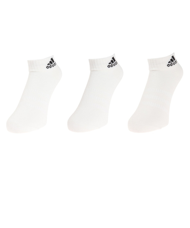 アディダス（adidas）薄手 軽量 アンクルソックス 3足組 EBL54-HT3468