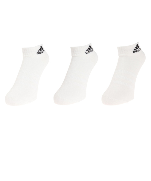 アディダス（adidas）薄手 軽量 アンクルソックス 3足組 EBL54-HT3468
