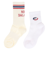 ニューバランス（new balance）アンクル & ミドル 2足組ソックス LAS32462AS1