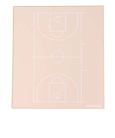 バスケットボール色紙 コート柄 KZ006BSK00001