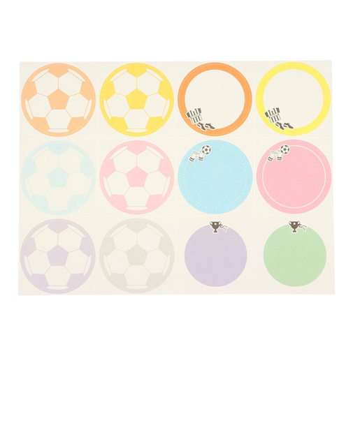 色紙用シール サッカー QZ005SOC00001