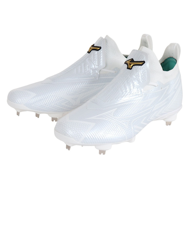 ミズノ（MIZUNO）野球スパイク ミズノプロ 金具 白 ライトレボプロ GS 11GM230001