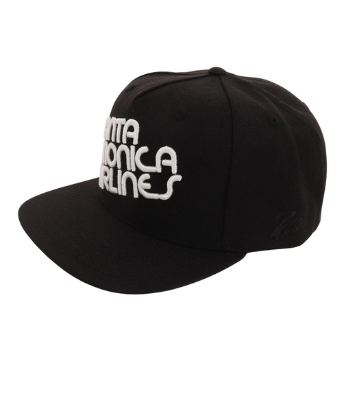 サンタモニカエアライン キャップ SMA-128XE-Black WHT