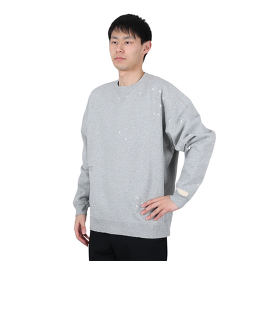 ニューバランス（new balance）1000 ダメージ加工 トレーナー スウェットクルー AMT35146AG