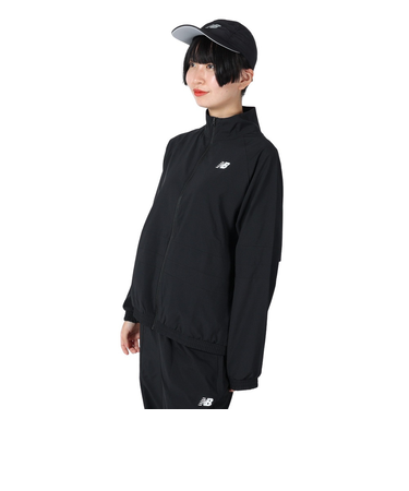 ニューバランス（new balance）速乾 フルジップ アウター Relentless ウーブンジャケット WJ31174BK