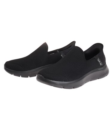 スケッチャーズ（SKECHERS）ウォーキングシューズ ゴー ウォーク フレックス ブラック 216491-BBK スニーカー タウン スリップインズ 水洗い…