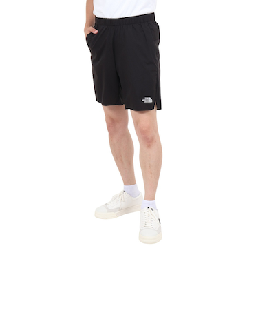 ザ・ノース・フェイス（THE NORTH FACE）スワローテイルベントハーフパンツ NB42383 K メンズ 防風 ランニング 股下21cm 黒