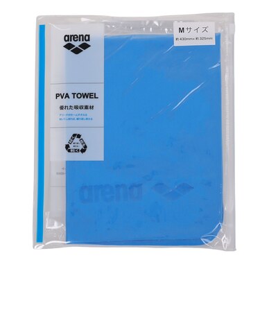 アリーナ（ARENA）水泳 タオル セームタオル Mサイズ ARN-3428 BLU