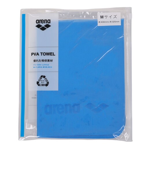アリーナ（ARENA）水泳 タオル セームタオル Mサイズ ARN-3428 BLU