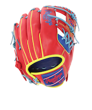 ローリングス（Rawlings）軟式用グラブ 内野手 野球グローブ 一般 HOH MLB COLOR SYNC GR3HMCK4H-RY/SC