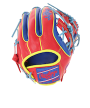 ローリングス(Rawlings)軟式用グラブ オールラウンド用 野球グローブ 一般 HOH MLB COLOR SYNC GR3HMN54G-RY/SC