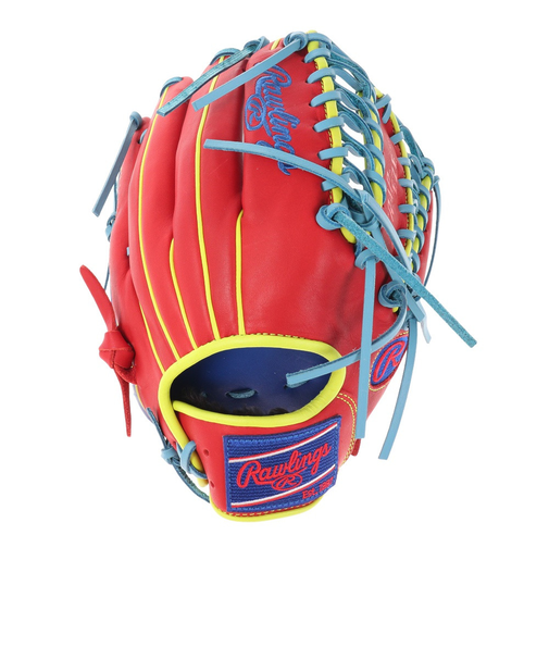 ローリングス（Rawlings）軟式用グラブ 内野手 野球グローブ 一般 HOH MLB COLOR SYNC GR3HMOS2-RY/SC