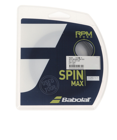 バボラ（BABOLAT）硬式テニスストリング RPM ラフ12M 125/17 241140-125-DGR