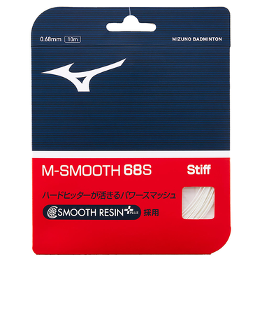 ミズノ（MIZUNO）バドミントンストリング M-SMOOTH 68S 73JGA25001