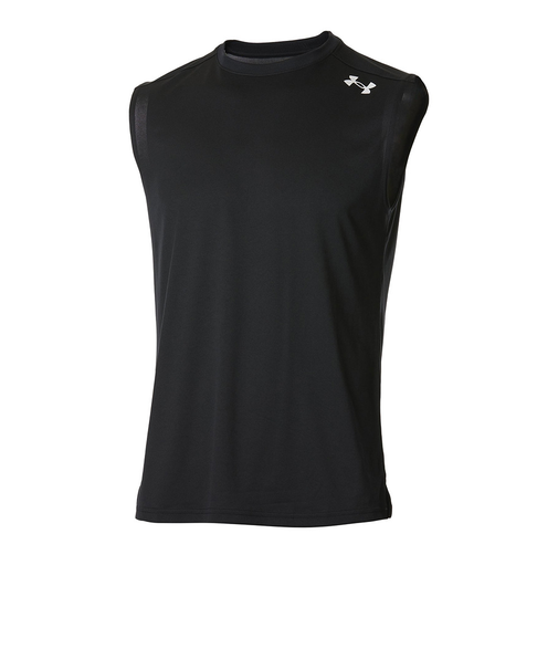 アンダーアーマー（UNDER ARMOUR）ロングショット スリーブレス Tシャツ 1375345 001 速乾