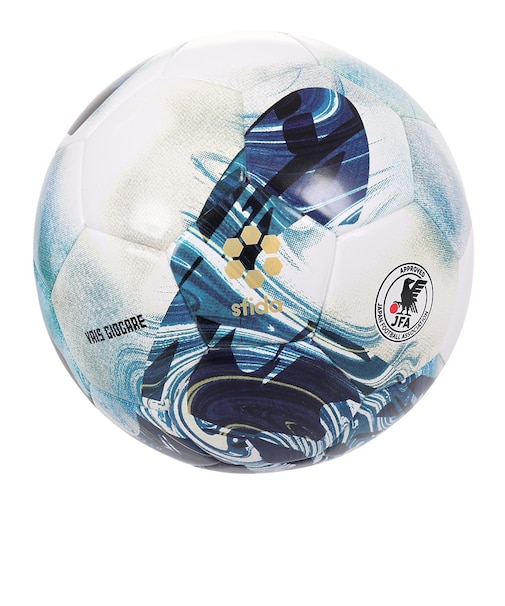 スフィーダ(SFIDA)サッカーボール 5号球 検定球 VAIS GIOCARE SB-23VG02 WHT/BLU