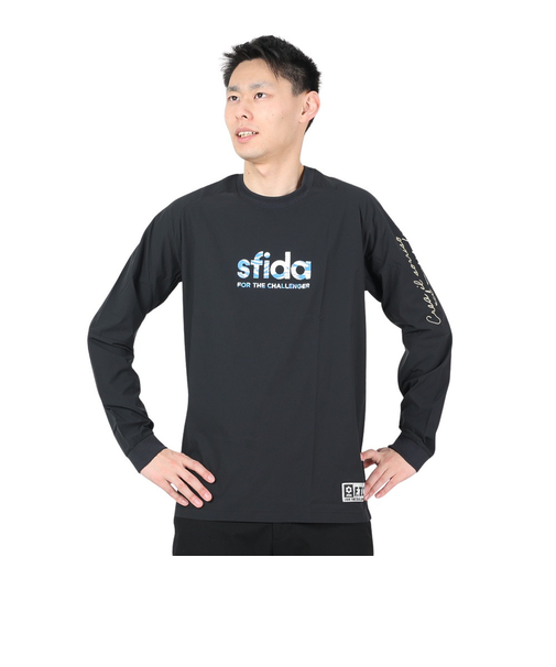 スフィーダ（SFIDA）サッカー フットサルウェア Challenger ストレッチウィンドピステ SA-23110 BLK
