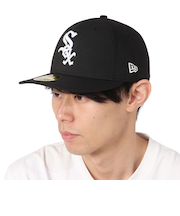 ニューエラ（NEW ERA）キャップ LP 59FIFTY MLBオンフィールド シカゴ・ホワイトソックス ゲーム 13554948 帽子 吸汗速乾 大きいサ…